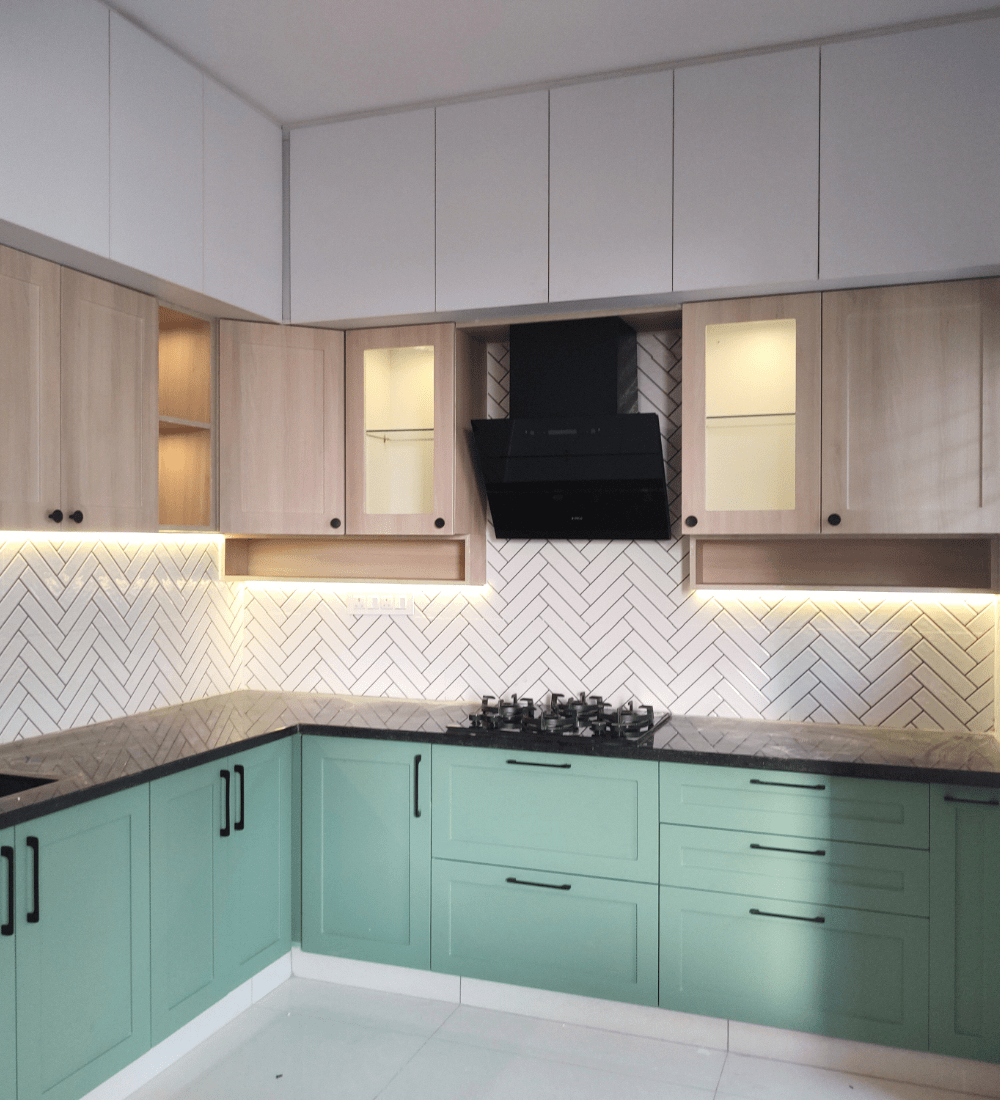 Kitchen room interior