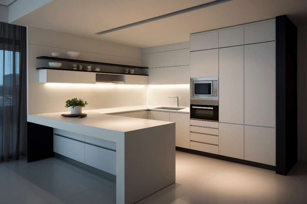 Straight Kitchen Design
