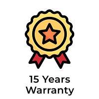15 year Warranty
